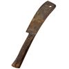 Image 3 : Antique Hand-Forged Iron Meat Cleaver