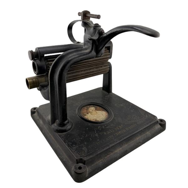 19th Century Knox Cast Iron Fluting Machine