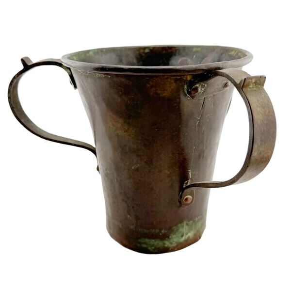 19th C. Russian Copper Loving / Washing Cup