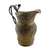 Image 2 : Indian Ornate Repousse Brass Pitcher