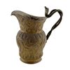 Image 6 : Indian Ornate Repousse Brass Pitcher