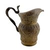 Image 8 : Indian Ornate Repousse Brass Pitcher