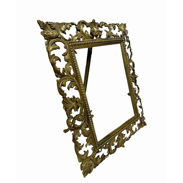 Orante Baroque-Style Brass Frame
