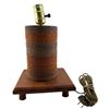 Image 1 : Mid-Century Mixed-Media Table Lamp