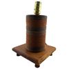 Image 2 : Mid-Century Mixed-Media Table Lamp