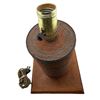 Image 6 : Mid-Century Mixed-Media Table Lamp