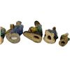 Image 11 : Collection of Chinese Mudmen Figurines