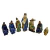 Image 1 : Collection of Chinese Mudmen Figurines