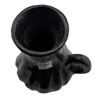 Image 8 : Santa Clara Pueblo Tewa Blackware Melon Pitcher