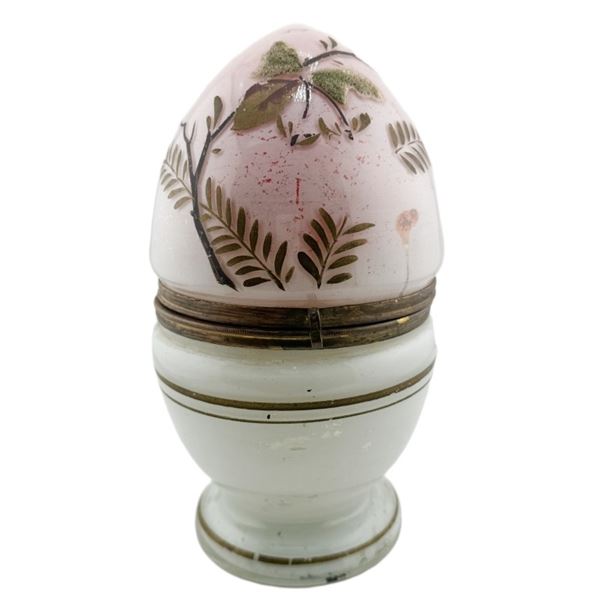Victorian Opaline Glass Liquor Tantalus