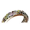 Image 4 : Silver Plated Multi Gemstone Bangle
