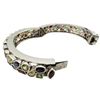 Image 5 : Silver Plated Multi Gemstone Bangle