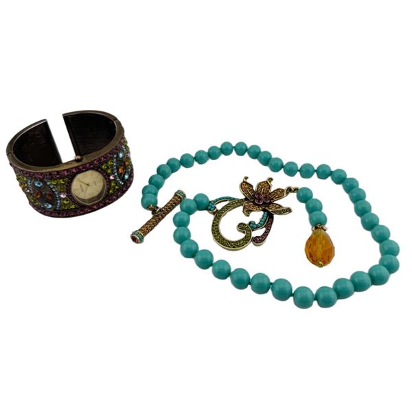 Heidi Daus Colorful Crystal Jewelry Lot