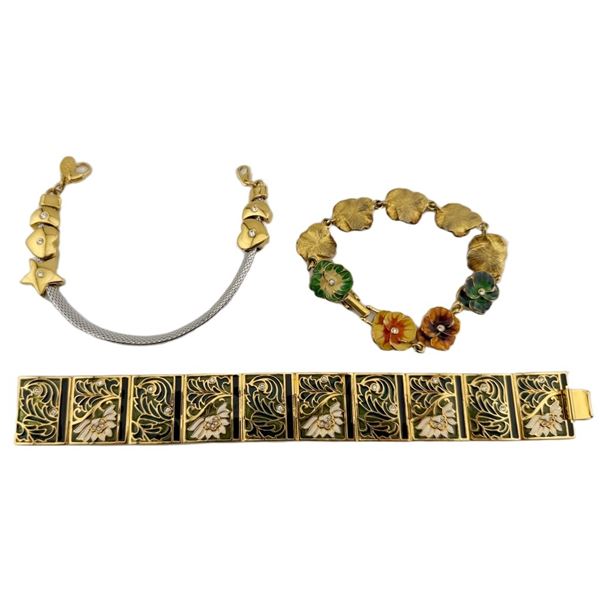 Signed Joan Rivers Bracelet Lot