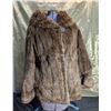 Image 1 : Fur Coat With Button Closures in Womans Small/Medium