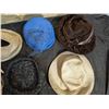Image 10 : Eight Vintage Womens Hats in Assorted Styles and Materials
