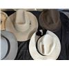 Image 2 : 7 Cowboy Hats in Mixed Styles and Materials