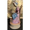 Image 7 : Two Vintage Music Box Figures: 1776-1976 and Old Woman in a Shoe