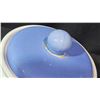Image 7 : Complete Blue Floral and Goose Ceramic Dinnerware and Canister Set