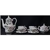 Image 2 : Complete China Tea Set with Floral Designs and 11 Pieces