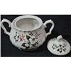 Image 3 : Complete China Tea Set with Floral Designs and 11 Pieces