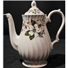 Image 5 : Complete China Tea Set with Floral Designs and 11 Pieces