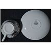 Image 7 : Complete China Tea Set with Floral Designs and 11 Pieces