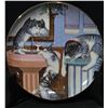 Image 2 : Two Decorative Cat-Themed Collector Plates