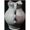 Image 4 : Decorative Ceramic Pitcher With Hand-Painted Blue Rose Detail, 10 x 8 Inches