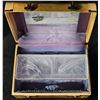 Image 4 : Two Mid-20th Century Hard-Shell Train Cases With Latches