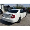 Image 3 : TOYT CAMRY 2003 SALV-CERT- DON