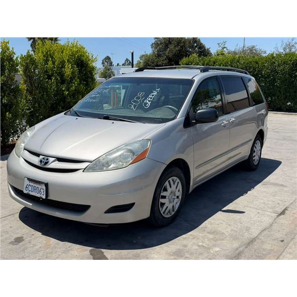 TOYT SIENNA 2008 T-DONATION