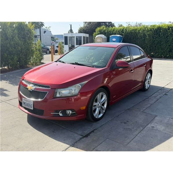 CHEV CRUZE 2013 SALV T/DONATION