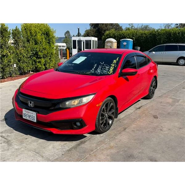 HOND CIVIC 2020 O/S-T SMOG-2 DAYS