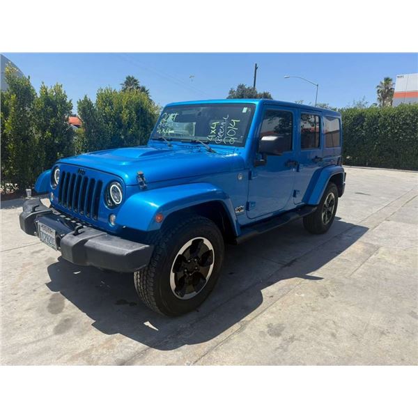 JEEP  WRANGLER 2014 O/S TITLE 2 DAYS