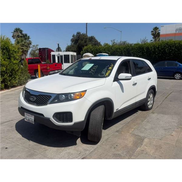 KIA SORENTO 2013 APPT/DUP-T SMOG-15DAYS