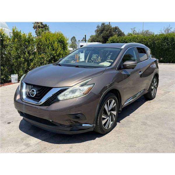 NISS MURANO 2015 T-REPO 2 DAYS