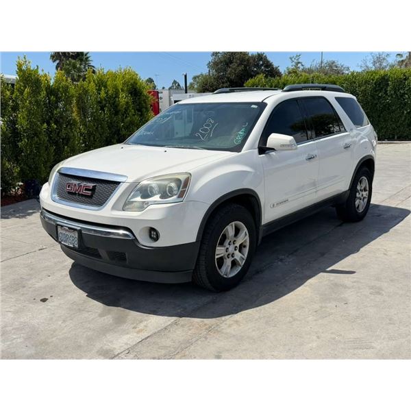 GMC ACADIA 2008 T-DONATION