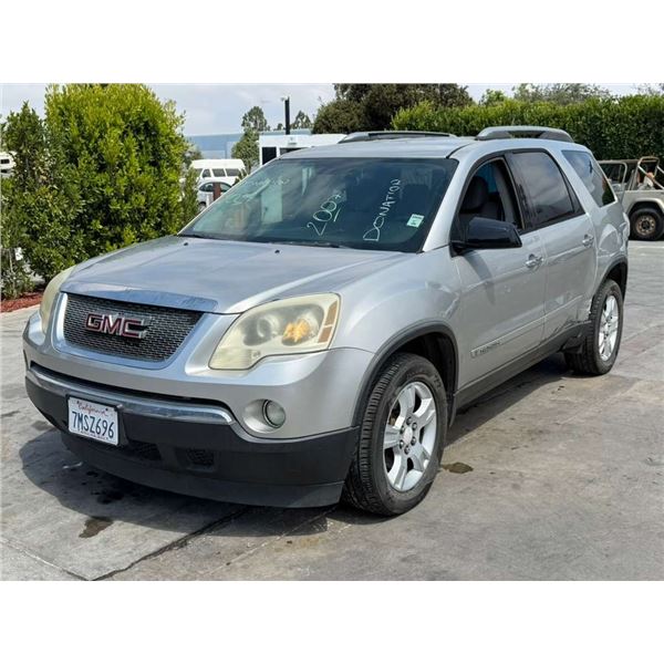 GMC ACADIA 2007 T-DONATION
