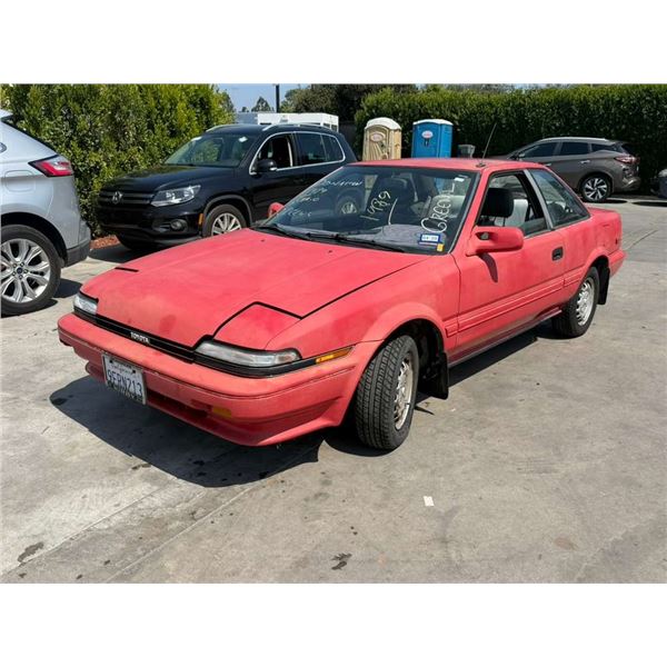 TOYT COROLLA SR5 1989 APP/DUP- T- DON-OFFICE-REG
