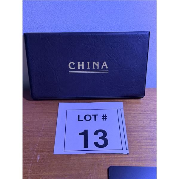 FIRST DAY COVER COLLECTION LEATHERETTE ALBUM "CHINA" COVER