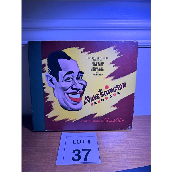 VICTOR DUKE ELLINGTON PANORAMA ALBUM SET ILLUSTRATED COVER VICTOR MUSICAL SMART SET