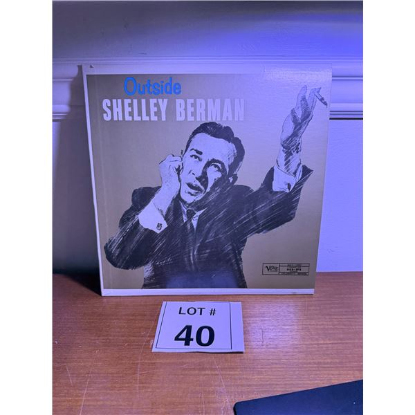 VERVE RECORDS VINYL LP ALBUM OUTSIDE SHELLEY BERMAN COVER ART