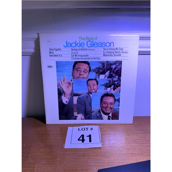 CAPITOL RECORDS VINYL LP THE BEST OF JACKIE GLEASON ALBUM COVER PHOTO ARTWORK