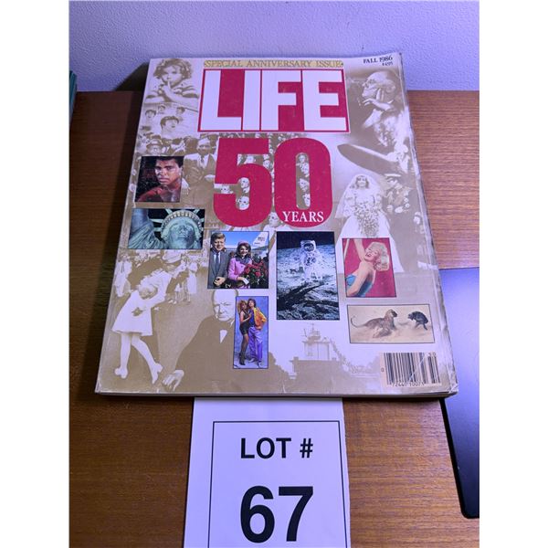 LIFE MAGAZINE PAPERBACK SPECIAL ANNIVERSARY ISSUE FALL 1986