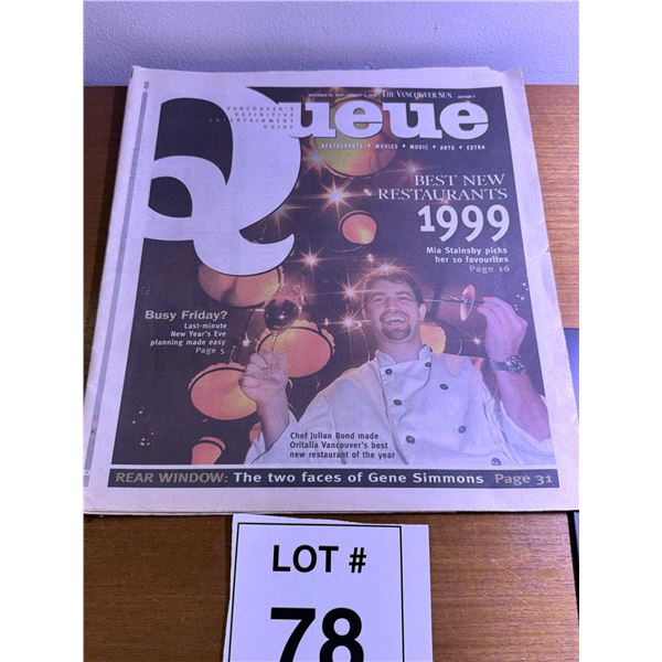 THE VANCOUVER SUN FIVETHY-ONE ENTERTAINMENT GUIDE NEWSPAPER SUPPLEMENT PAPER SECTION C DECEMBER 30 1