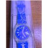 Image 2 : SWATCH WRISTWATCH PLASTIC CASE VANCOUVER 2010 OLYMPICS GRAPHIC STRAP 2010