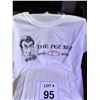 Image 2 : T-SHIRT COTTON SCREENPRINTED "THE PEZ SEZ RUN RUN" GRAPHIC