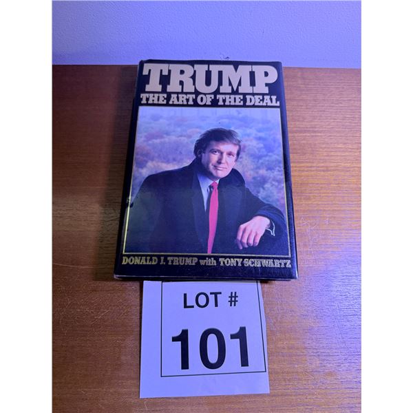 DONALD J. TRUMP THE ART OF THE DEAL HARDCOVER BOOK