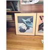 Image 2 : FRAMED ART PRINTS PAPER STILL-LIFE TRIPTYCH SET